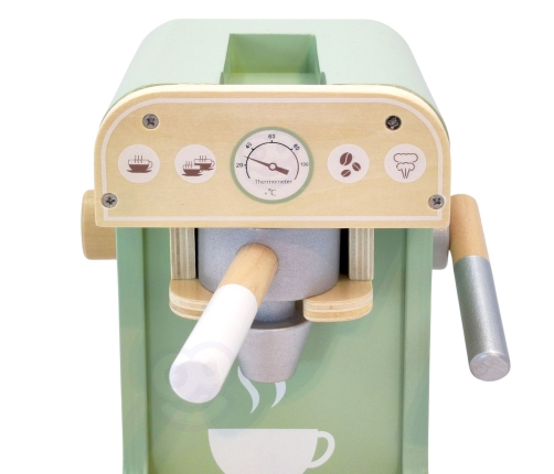 WOOPIE GREEN Drewniany Ekspres do Kawy 25 el Cukiernia Barista
