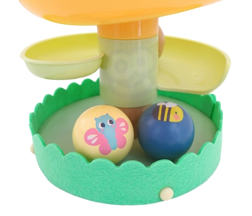 WOOPIE GREEN Drewniany Kulodrom Tor Kulkowy 6EL Sensoryczne Edukacyjny