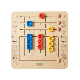 MASTERKIDZ Układanka Sortowanie Diamentów - Tablica Ścienna Edukacyjna Montessori MASTERKIDZ Układanka Sortowanie Diamentów - Tablica Ścienna Edukacyjna Montessori