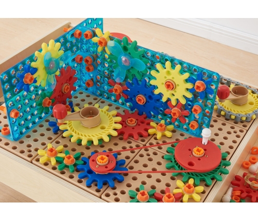 MASTERKIDZ Zestaw Akcesoriów Mix Koła Zębate do Paneli Ściennych STEM 198 el.