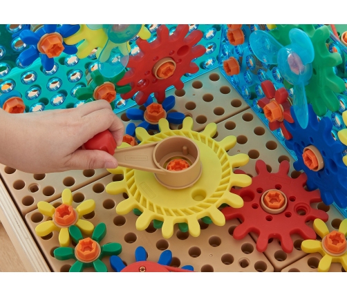 MASTERKIDZ Zestaw Akcesoriów Mix Koła Zębate do Paneli Ściennych STEM 198 el.