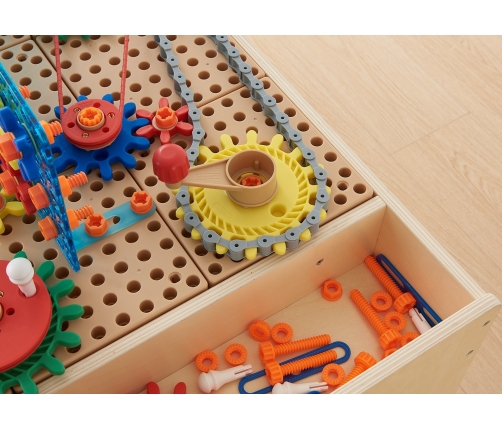 MASTERKIDZ Zestaw Akcesoriów Mix Koła Zębate do Paneli Ściennych STEM 198 el.