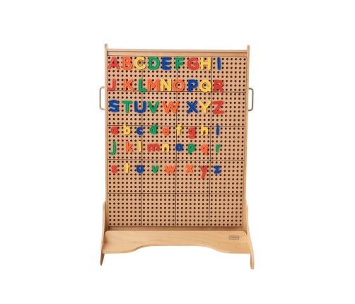 MASTERKIDZ Alfabet Zestaw Liter (Dużych i Małych) do Paneli Ściennych STEM 122 el.