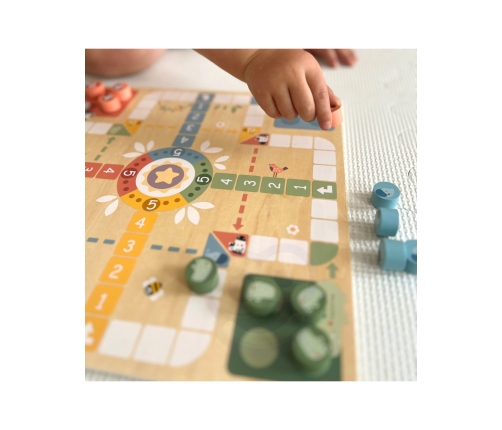 WOOPIE GREEN Gry Planszowe Logiczne 2w1 Ludo Chińczyk + Uwolnij Zwierzątka