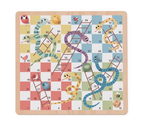 WOOPIE GREEN Gry Planszowe Logiczne 2w1 Ludo Chińczyk + Uwolnij Zwierzątka