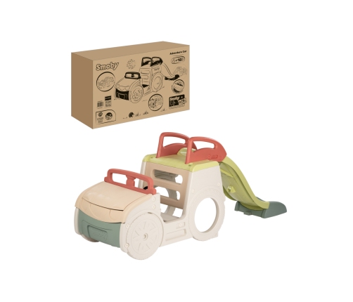 Smoby Samochód Przygód 3w1
