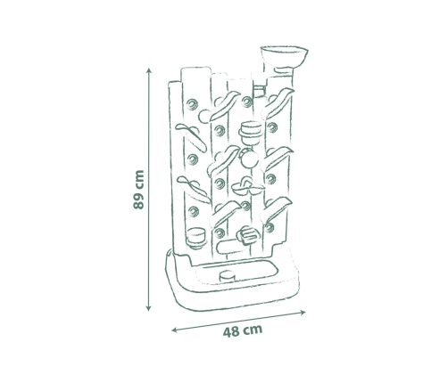 Smoby Ścianka Aktywności