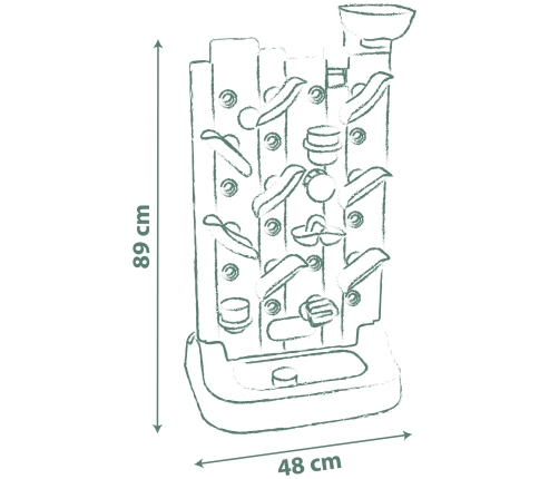 Smoby Ścianka Aktywności