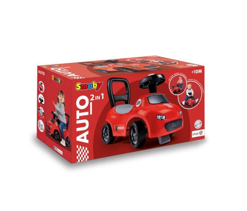 Smoby Czerwony Jeździk z klaksonem Ride-On