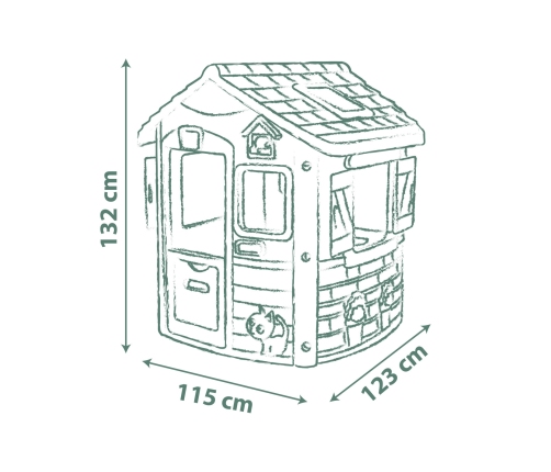 Smoby Domek Neo Jura