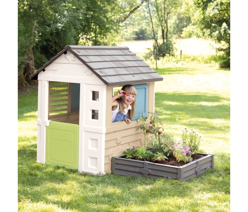 Smoby Life Domek ogrodowy z piaskownicą