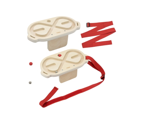 VIGA Zestaw Labiryntów Do Balansowania Ciałem