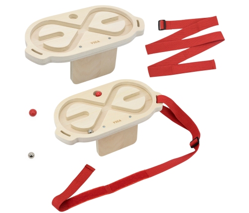 VIGA Zestaw Labiryntów Do Balansowania Ciałem