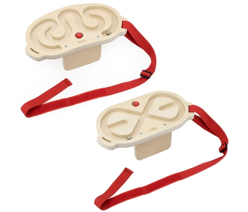 VIGA Zestaw Labiryntów Do Balansowania Ciałem