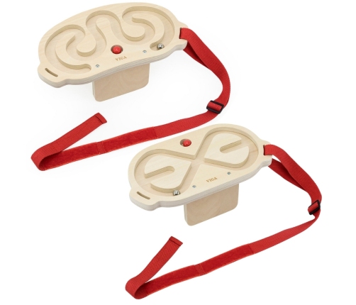 VIGA Zestaw Labiryntów Do Balansowania Ciałem