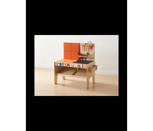 MASTERKIDZ Drewniany Warsztat XXL Montessori STEM z Narzędziami