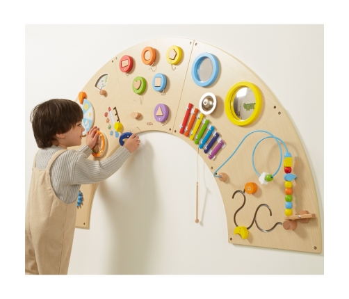 VIGA Tablica Manipulacyjna Ścienna Łuk Montessori