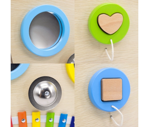 VIGA Tablica Manipulacyjna Ścienna Łuk Montessori