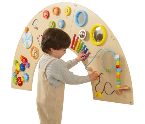 VIGA Tablica Manipulacyjna Ścienna Łuk Montessori