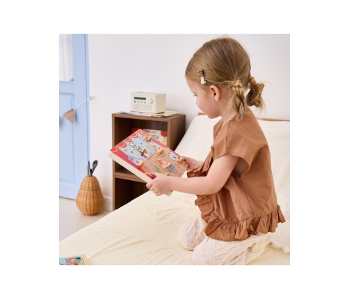 VIGA Puzzle Dźwiękowe Dopasuj Muzykujące Zwierzęta