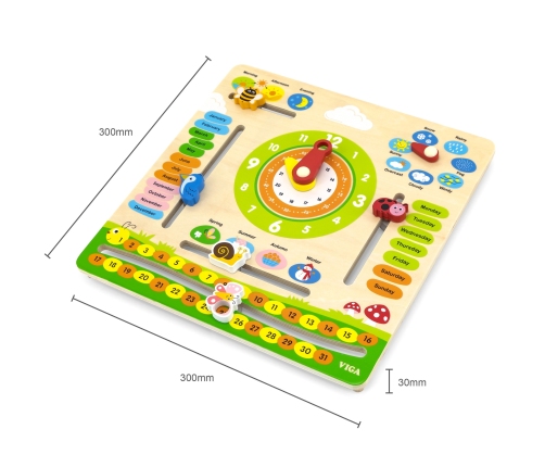 VIGA Kalendarz Edukacyjny Nauka Jezyka Angielskiego