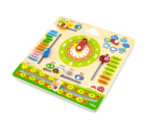 VIGA Kalendarz Edukacyjny Nauka Jezyka Angielskiego