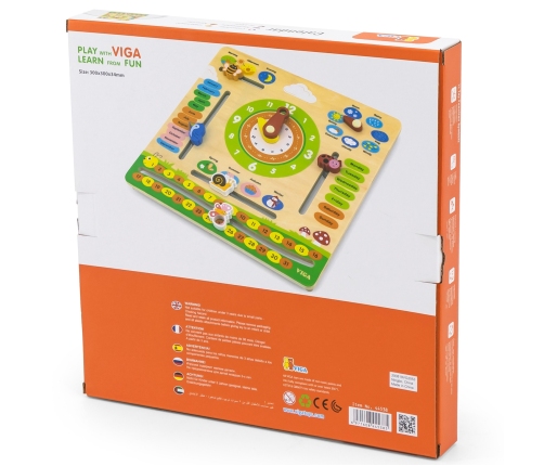 VIGA Kalendarz Edukacyjny Nauka Jezyka Angielskiego