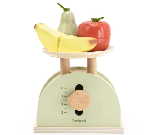 PolarB Drewniana Waga Kuchenna
