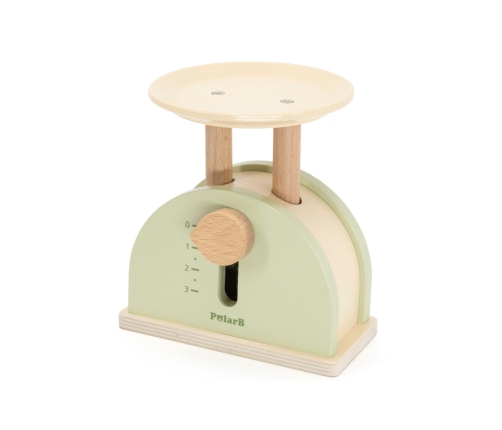 PolarB Drewniana Waga Kuchenna
