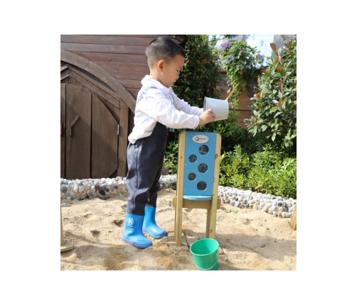 CLASSIC WORLD EDU Eko Skrzynka na Piasek Zabawka do Piaskownicy Żółty od 3 lat