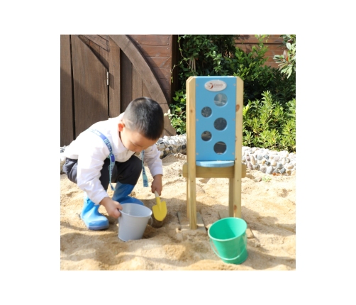 CLASSIC WORLD EDU Eko Skrzynka na Piasek Zabawka do Piaskownicy Żółty od 3 lat