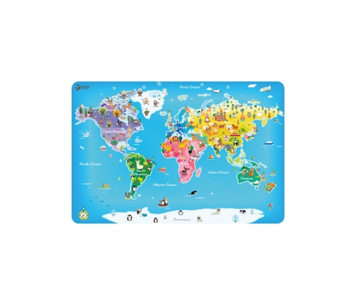 Classic World Puzzle Mapa Świata