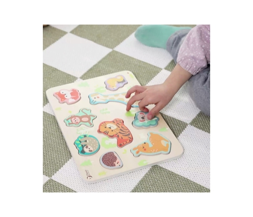 Classic World Drewniana Układanka Dopasuj Zwierzątka