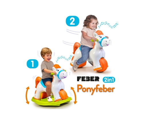 Šūpuļzirdziņš FEBER 2in1