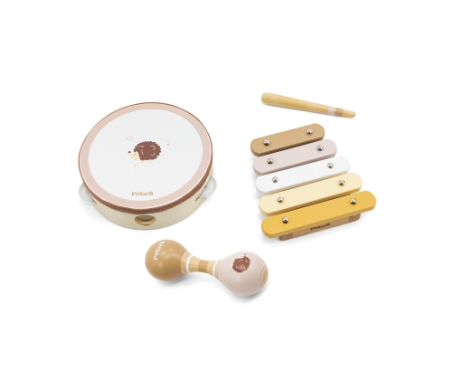 VIGA PolarB Zestaw Instrumentów Muzycznych Z Jeżykiem