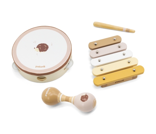 VIGA PolarB Zestaw Instrumentów Muzycznych Z Jeżykiem