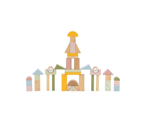 Viga Drewniany Wózek Na Klocki Pchacz