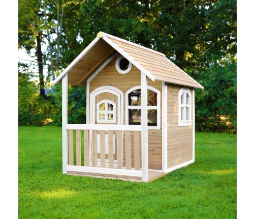AXI Drewniany Domek z Oknami Alex Playhouse 178 cm