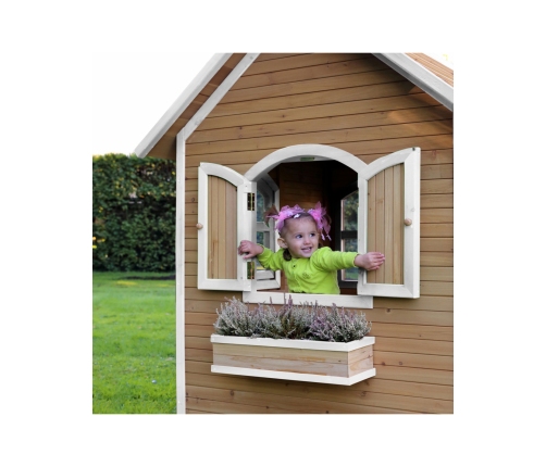 AXI Drewniany Domek z Oknami Alex Playhouse 178 cm