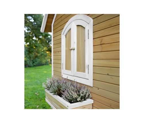 AXI Drewniany Domek z Oknami Alex Playhouse 178 cm