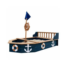 AXI Drewniana Piaskownica Doris ze Schowkiem + Pokrowiec 153 cm