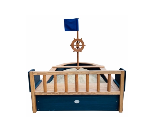 AXI Drewniana Piaskownica Doris ze Schowkiem + Pokrowiec 153 cm