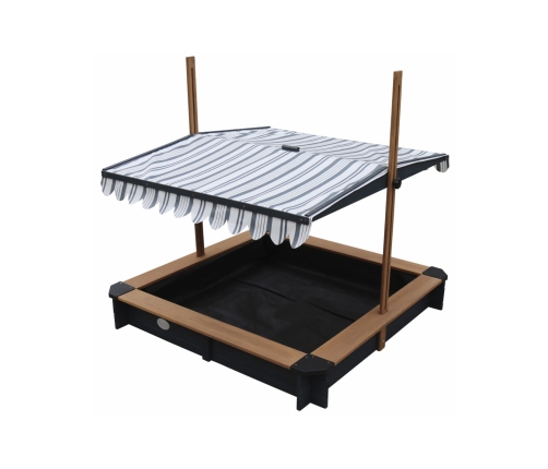 AXI Drewniana Piaskownica z Daszkiem Zamykana z Ławkami