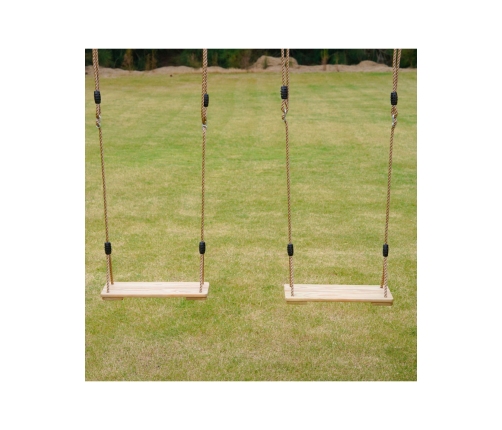 AXI Drewniany Duży Plac Zabaw Huśtawki Zjeżdżalnia Wieża + Piaskownica