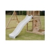AXI Drewniany Duży Plac Zabaw Huśtawki Zjeżdżalnia Wieża + Piaskownica - Biały