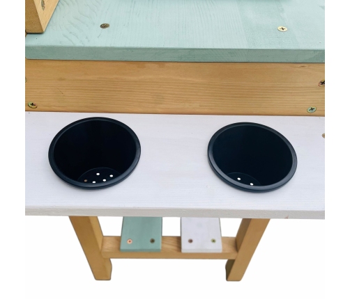 AXI Duża Drewniana Kuchnia Zabawa Woda i Piaskiem