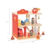 VIGA Drewniany Garaż Remiza Straży Pożarnej Zestaw 14 el
