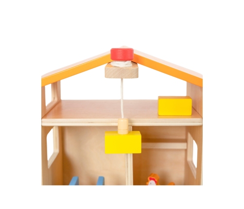 VIGA Drewniana Farma Dom Farmera Z Ogródkiem I Traktorem 21 el