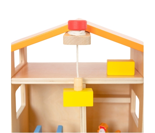 VIGA Drewniana Farma Dom Farmera Z Ogródkiem I Traktorem 21 el