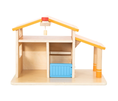 VIGA Drewniana Farma Dom Farmera Z Ogródkiem I Traktorem 21 el